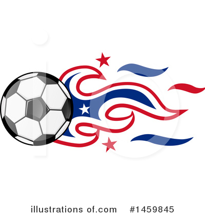 Royalty-Free (RF) Soccer Clipart Illustration by Domenico Condello - Stock Sample #1459845