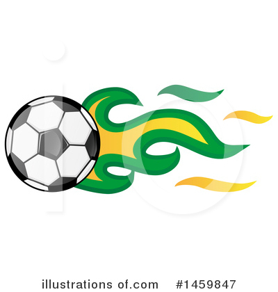 Soccer Ball Clipart #1459847 by Domenico Condello