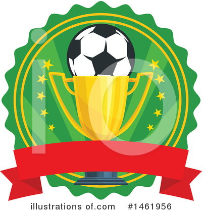 Royalty-Free (RF) Soccer Clipart Illustration by Vector Tradition SM - Stock Sample #1461956