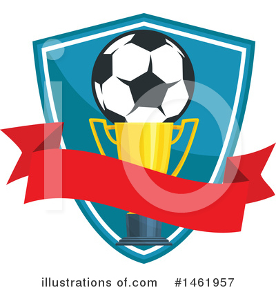 Royalty-Free (RF) Soccer Clipart Illustration by Vector Tradition SM - Stock Sample #1461957