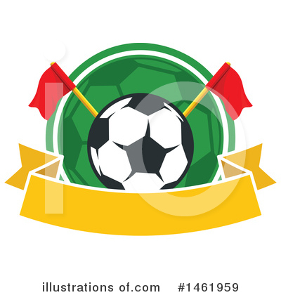 Royalty-Free (RF) Soccer Clipart Illustration by Vector Tradition SM - Stock Sample #1461959