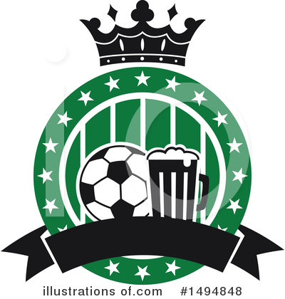 Royalty-Free (RF) Soccer Clipart Illustration by Vector Tradition SM - Stock Sample #1494848