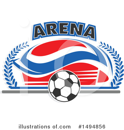 Royalty-Free (RF) Soccer Clipart Illustration by Vector Tradition SM - Stock Sample #1494856