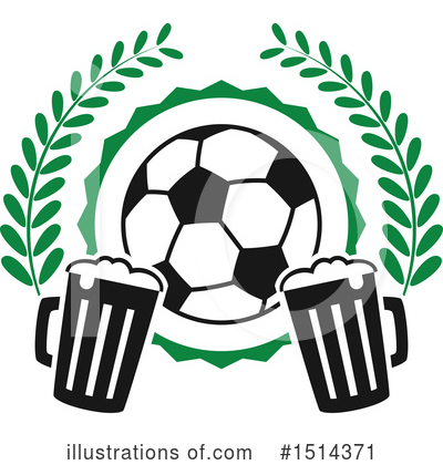 Royalty-Free (RF) Soccer Clipart Illustration by Vector Tradition SM - Stock Sample #1514371