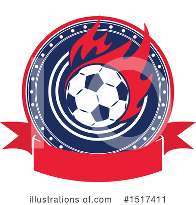 Royalty-Free (RF) Soccer Clipart Illustration by Vector Tradition SM - Stock Sample #1517411