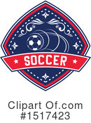 Soccer Clipart #1517423 by Vector Tradition SM