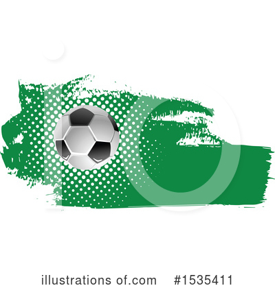Royalty-Free (RF) Soccer Clipart Illustration by Vector Tradition SM - Stock Sample #1535411