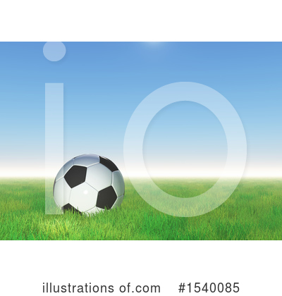 Royalty-Free (RF) Soccer Clipart Illustration by KJ Pargeter - Stock Sample #1540085