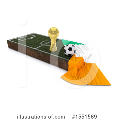 Royalty-Free (RF) Soccer Clipart Illustration by KJ Pargeter - Stock Sample #1551569