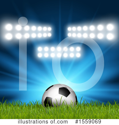 Soccer Clipart #1559069 by KJ Pargeter