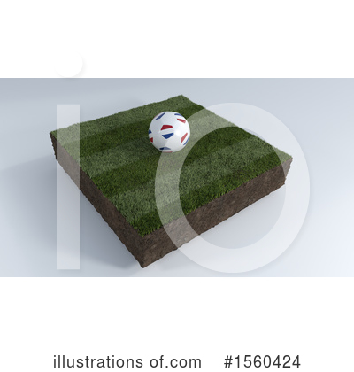 Royalty-Free (RF) Soccer Clipart Illustration by KJ Pargeter - Stock Sample #1560424