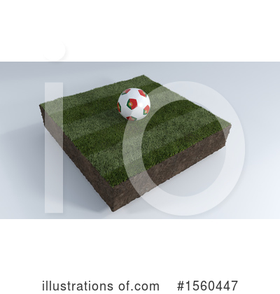 Royalty-Free (RF) Soccer Clipart Illustration by KJ Pargeter - Stock Sample #1560447