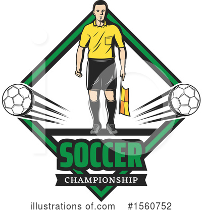 Royalty-Free (RF) Soccer Clipart Illustration by Vector Tradition SM - Stock Sample #1560752