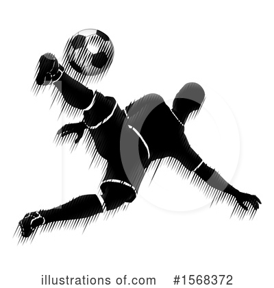 Royalty-Free (RF) Soccer Clipart Illustration by AtStockIllustration - Stock Sample #1568372