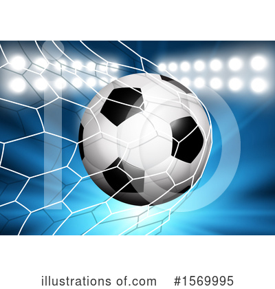 Royalty-Free (RF) Soccer Clipart Illustration by KJ Pargeter - Stock Sample #1569995