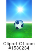 Soccer Clipart #1580234 by KJ Pargeter