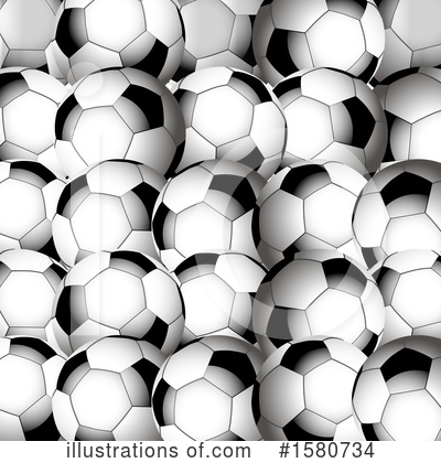 Royalty-Free (RF) Soccer Clipart Illustration by elaineitalia - Stock Sample #1580734
