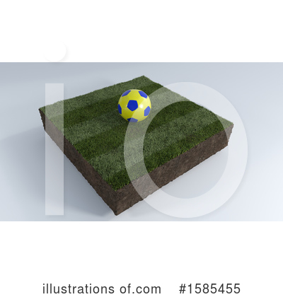 Royalty-Free (RF) Soccer Clipart Illustration by KJ Pargeter - Stock Sample #1585455