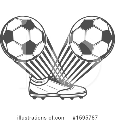 Royalty-Free (RF) Soccer Clipart Illustration by Vector Tradition SM - Stock Sample #1595787