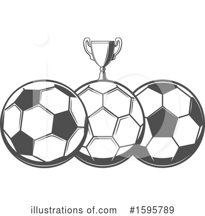 Royalty-Free (RF) Soccer Clipart Illustration by Vector Tradition SM - Stock Sample #1595789