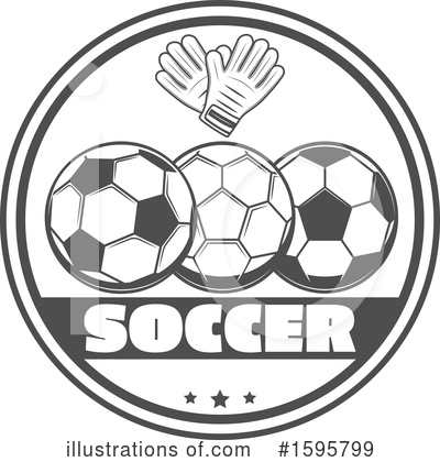 Royalty-Free (RF) Soccer Clipart Illustration by Vector Tradition SM - Stock Sample #1595799
