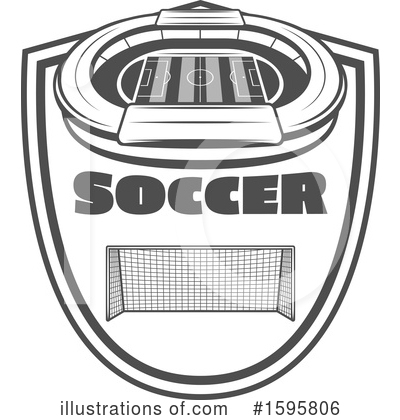 Royalty-Free (RF) Soccer Clipart Illustration by Vector Tradition SM - Stock Sample #1595806