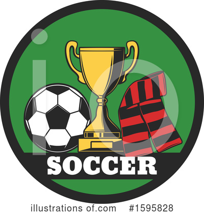 Royalty-Free (RF) Soccer Clipart Illustration by Vector Tradition SM - Stock Sample #1595828