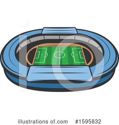 Stadium Clipart #1595832 by Vector Tradition SM