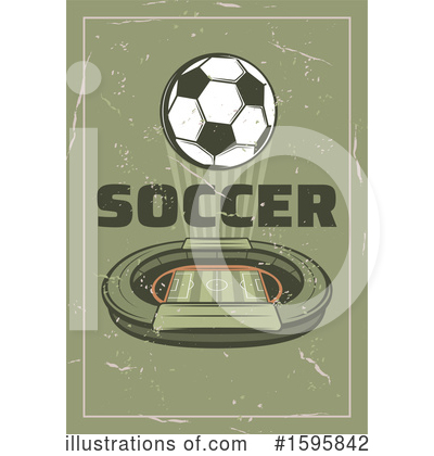 Royalty-Free (RF) Soccer Clipart Illustration by Vector Tradition SM - Stock Sample #1595842