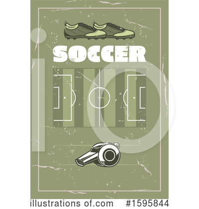 Royalty-Free (RF) Soccer Clipart Illustration by Vector Tradition SM - Stock Sample #1595844