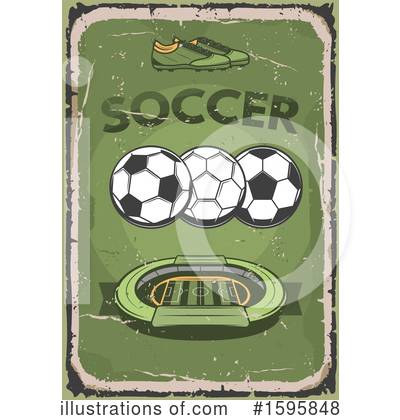 Royalty-Free (RF) Soccer Clipart Illustration by Vector Tradition SM - Stock Sample #1595848