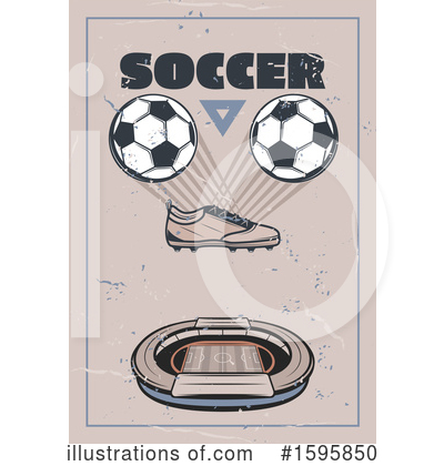 Royalty-Free (RF) Soccer Clipart Illustration by Vector Tradition SM - Stock Sample #1595850