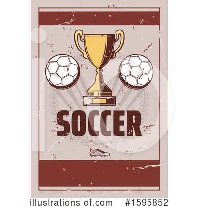 Royalty-Free (RF) Soccer Clipart Illustration by Vector Tradition SM - Stock Sample #1595852