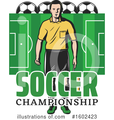 Royalty-Free (RF) Soccer Clipart Illustration by Vector Tradition SM - Stock Sample #1602423
