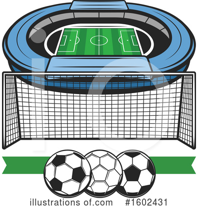 Royalty-Free (RF) Soccer Clipart Illustration by Vector Tradition SM - Stock Sample #1602431