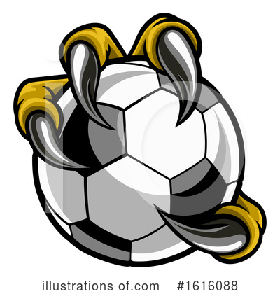 Royalty-Free (RF) Soccer Clipart Illustration by AtStockIllustration - Stock Sample #1616088