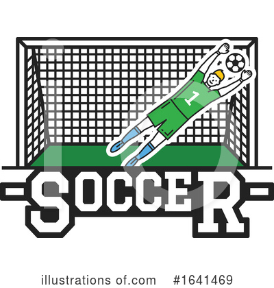Soccer Player Clipart #1641469 by Vector Tradition SM