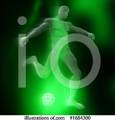 Royalty-Free (RF) Soccer Clipart Illustration by KJ Pargeter - Stock Sample #1684300