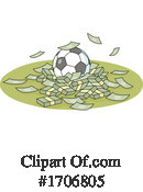 Soccer Clipart #1706805 by Alex Bannykh