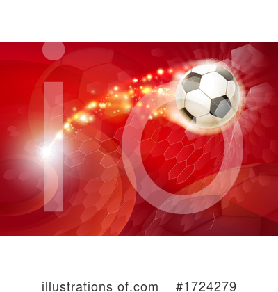 Royalty-Free (RF) Soccer Clipart Illustration by AtStockIllustration - Stock Sample #1724279
