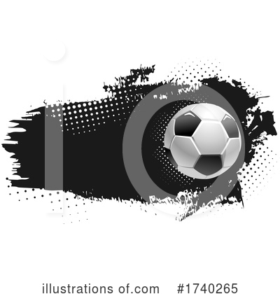 Royalty-Free (RF) Soccer Clipart Illustration by Vector Tradition SM - Stock Sample #1740265