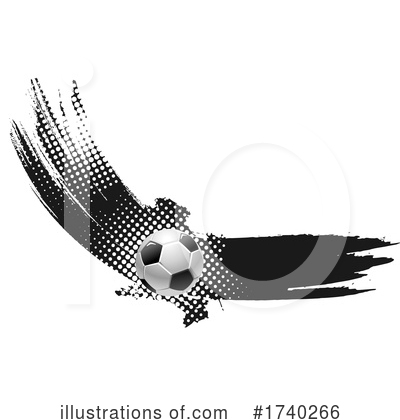 Royalty-Free (RF) Soccer Clipart Illustration by Vector Tradition SM - Stock Sample #1740266