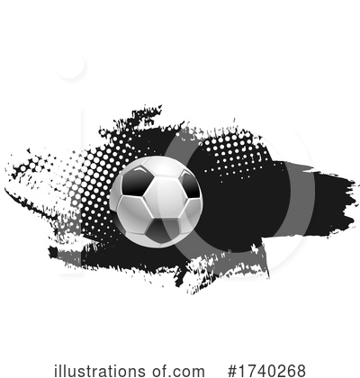 Royalty-Free (RF) Soccer Clipart Illustration by Vector Tradition SM - Stock Sample #1740268