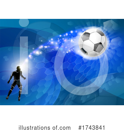 Royalty-Free (RF) Soccer Clipart Illustration by AtStockIllustration - Stock Sample #1743841