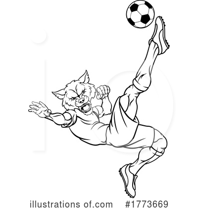 Royalty-Free (RF) Soccer Clipart Illustration by AtStockIllustration - Stock Sample #1773669