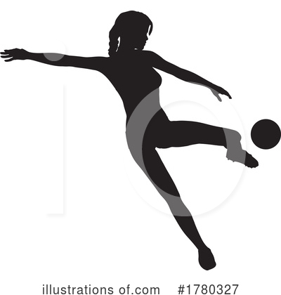 Royalty-Free (RF) Soccer Clipart Illustration by KJ Pargeter - Stock Sample #1780327