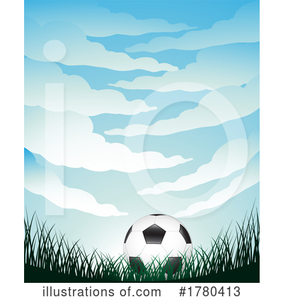 Royalty-Free (RF) Soccer Clipart Illustration by cidepix - Stock Sample #1780413