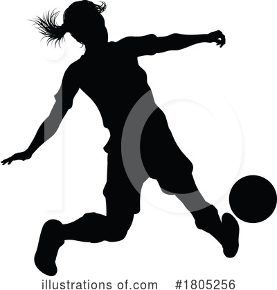 Royalty-Free (RF) Soccer Clipart Illustration by AtStockIllustration - Stock Sample #1805256