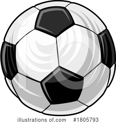 Royalty-Free (RF) Soccer Clipart Illustration by AtStockIllustration - Stock Sample #1805793