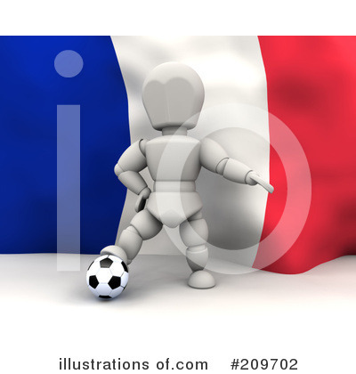 Royalty-Free (RF) Soccer Clipart Illustration by KJ Pargeter - Stock Sample #209702